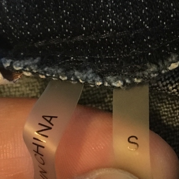 Soft Surroundings elastic denim jean shorts small - Picture 7 of 8